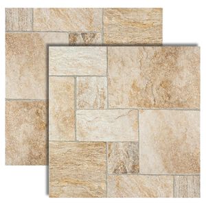 Piso Cerâmico Marmorizado Acetinado Borda Arredondada 61x61cm Triton Bege Ceral (Caixa com 2,65m²) Piso Cerâmico Marmorizado Acetinado Borda Arredondada 61x61cm Triton Bege Ceral (Caixa com 2,65m²)