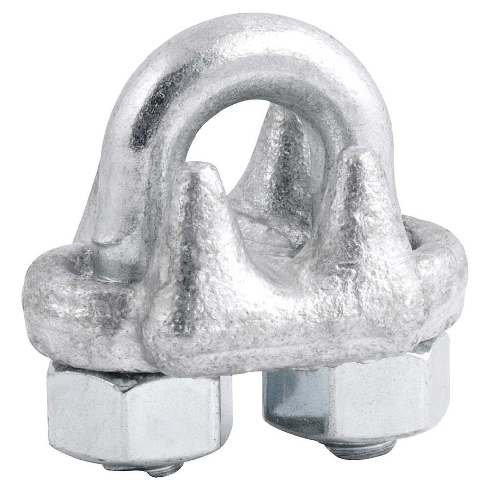 Clips para Cabo de Aço 3/8" 9,53 mm Pesado Vonder