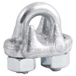 Clips para Cabo de Aço 3/8" 9,53 mm Pesado Vonder