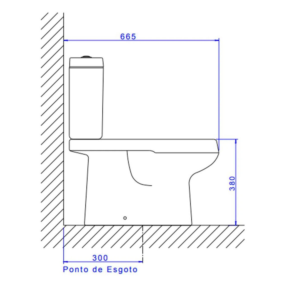 Kit Vaso Sanitário com Caixa Acoplada Monte Carlo Deca