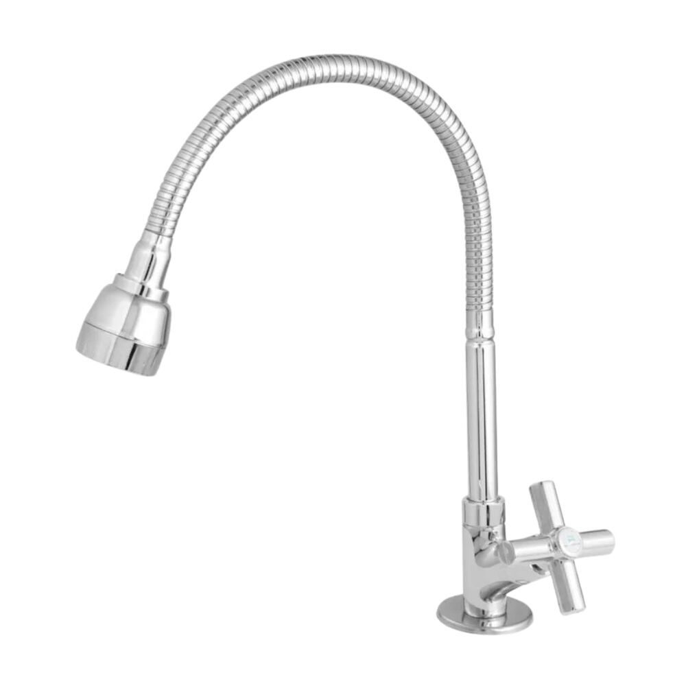 Torneira de Bancada para Cozinha Dupla Função Cromada Marchezan