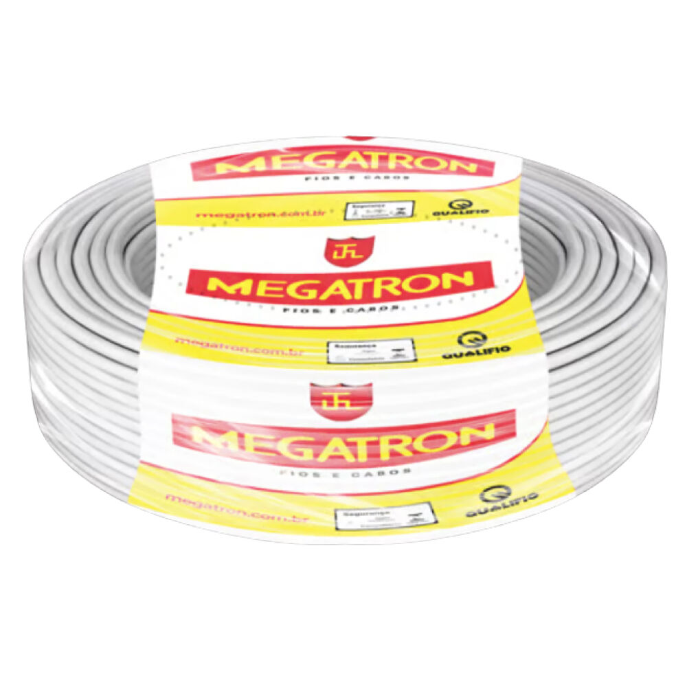 Cabo Flexível 1x4mm² 100m 750V Megatron