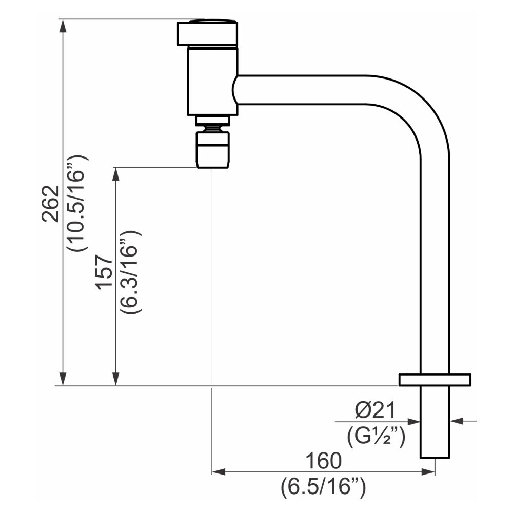 Torneira de Pia para Cozinha Ice Perflex