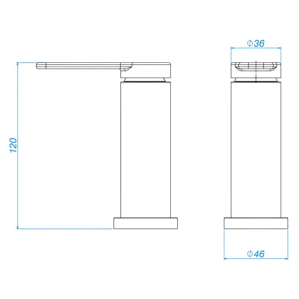 Acionamento Monocomando de Mesa para Cozinha Flat You Cromado Deca