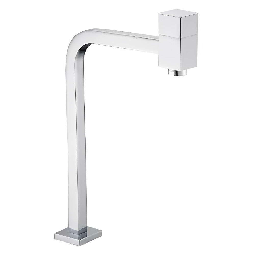 Torneira de Mesa para Banheiro Bica Alta C81 Cromada Metalplas