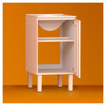 Gabinete Lavanderia Venus com Tanque Sintético 50cm Branco Cozimax