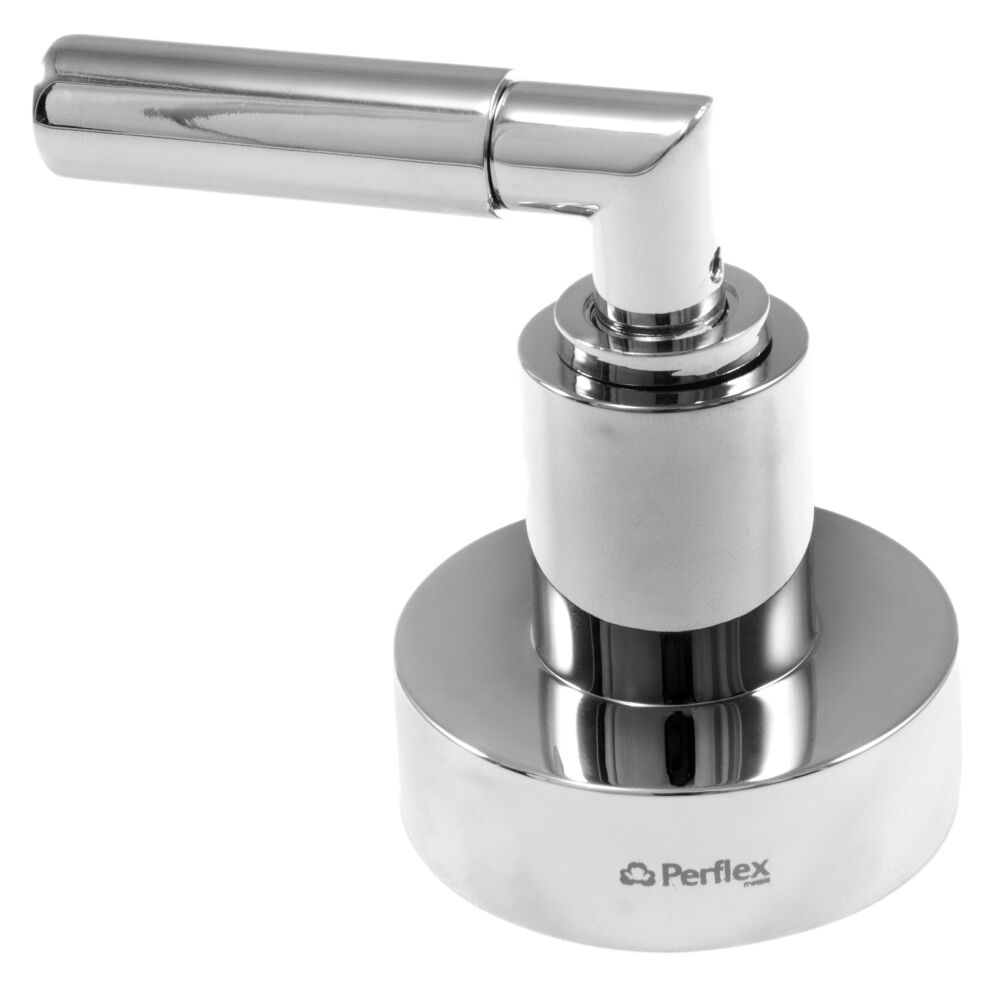 Acabamento Registro Base Docol 1.1/4" e 1.1/2" (Grande) Titânio Futura Perflex