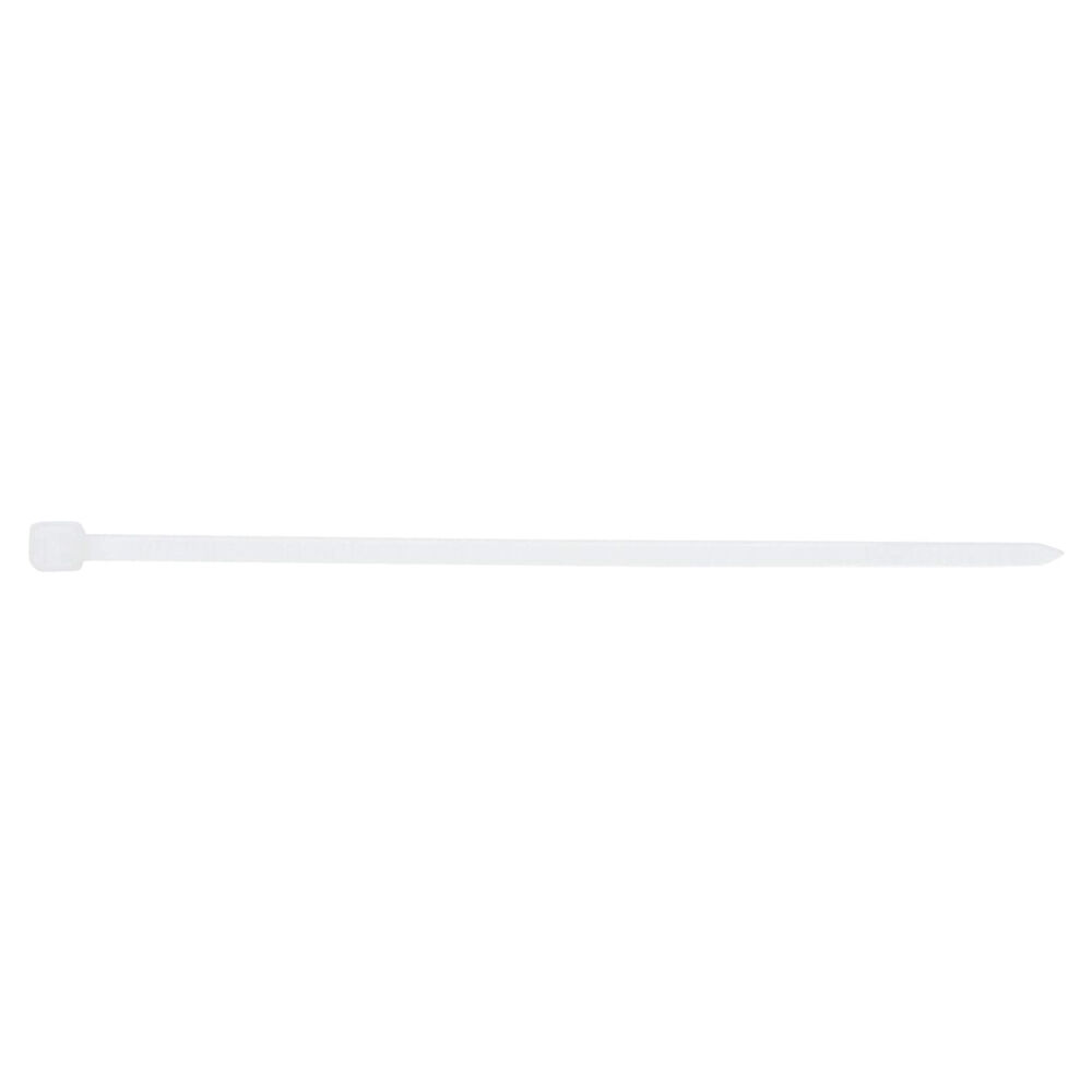Abraçadeira de Nylon Branca 200mm x 2,5mm com 100 Unidades Nove54