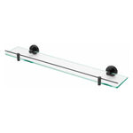 Prateleira Slim Preto Fosco Perflex