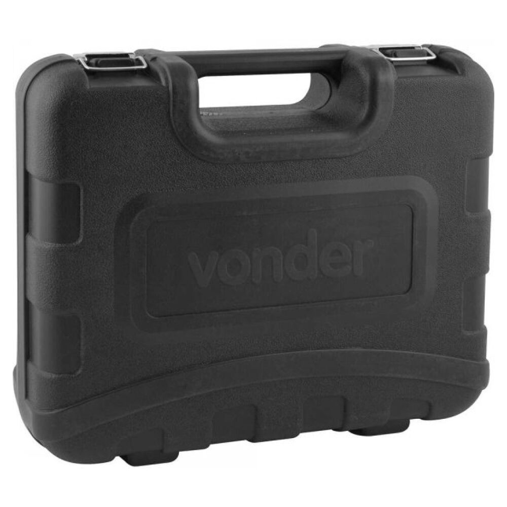 Furadeira Parafusadeira de Impacto 12V com 74 Acessórios Bivolt Vonder