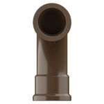 Curva 90° PVC Soldável 20mm Marrom Tigre