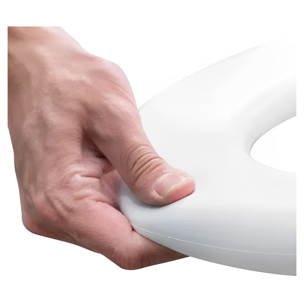 Assento Sanitário Almofadado Monte Carlo Gelo Astra