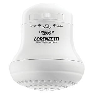 Chuveiro Lorenzetti Maxi Banho Elétrico 5500W 220V Branco