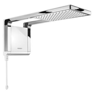 Chuveiro Lorenzetti Acqua Storm Ultra Eletrônico Branco/Cromado