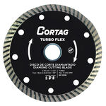 Disco de Corte Diamantado Turbo Flex 115mm Cortag