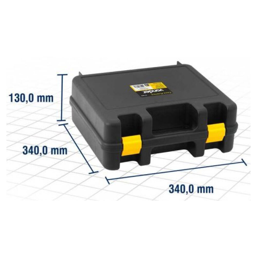 Caixa para Ferramentas Plástica 34x34x13cm VD6002 Vonder