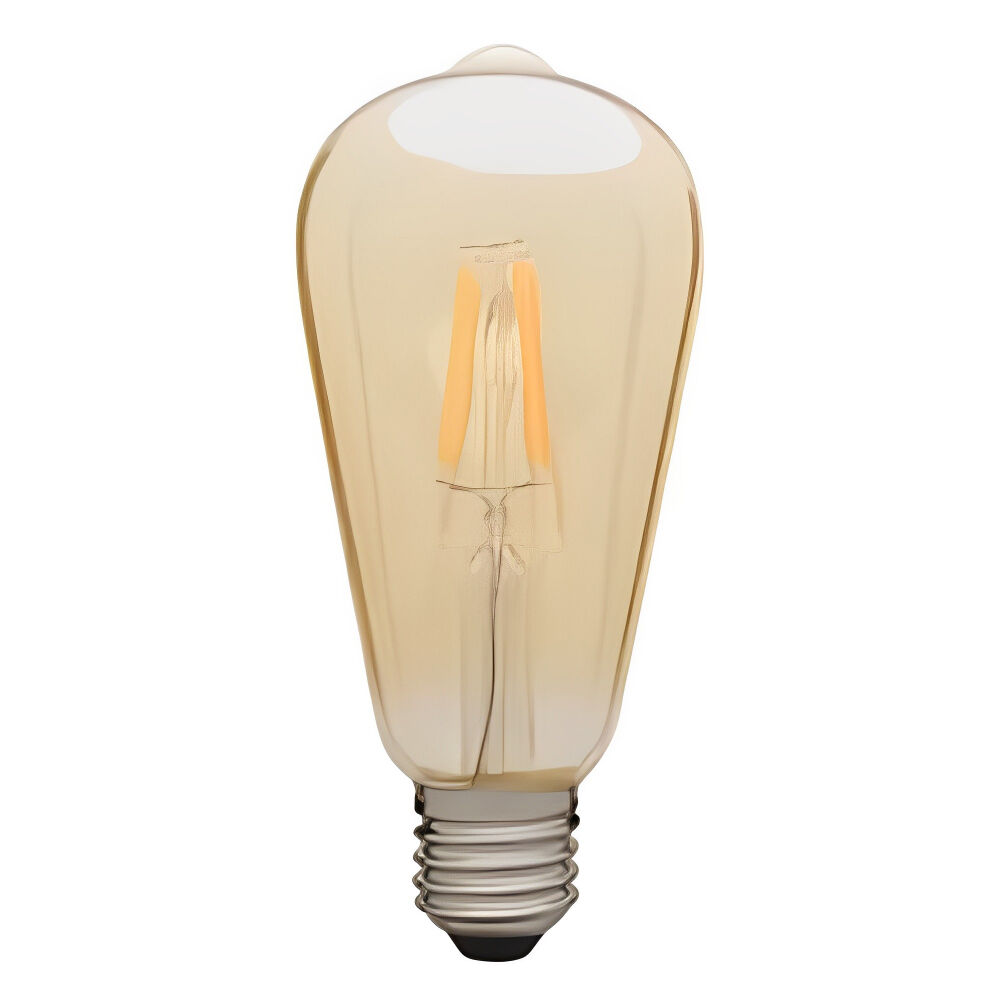 Lâmpada Filamento LED Pera 4W Bivolt Luz Amarela 2.400K E27 Empalux