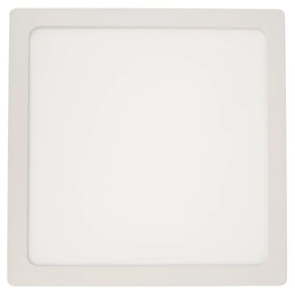 Painel LED Sobrepor Quadrado 17cm Luz Branca 12W 6500K Vitralux