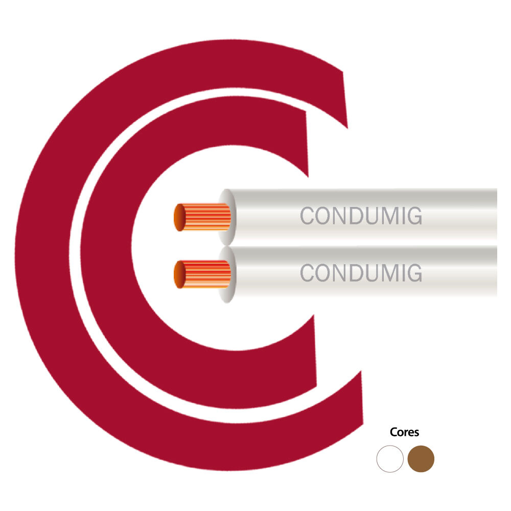 Cordão Paralelo MinasFlex 2x2,5mm² 100m Condumig