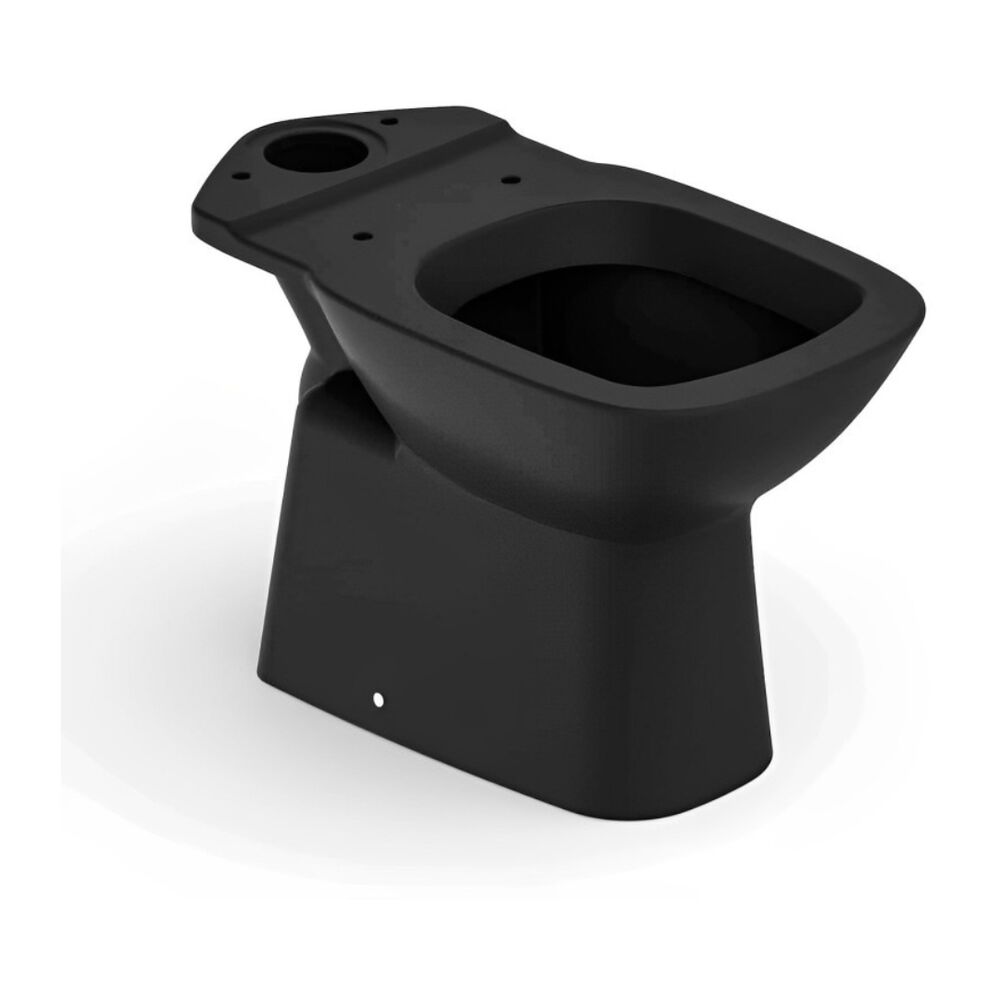 Vaso Sanitário para Caixa Acoplada Debba Classic Matte Black Roca