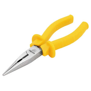 Alicate Bico Meia-Cana Reto 6" com Isolação até 1.000V Vonder Alicate Bico Meia-Cana Reto 6" com Isolação até 1.000V Vonder