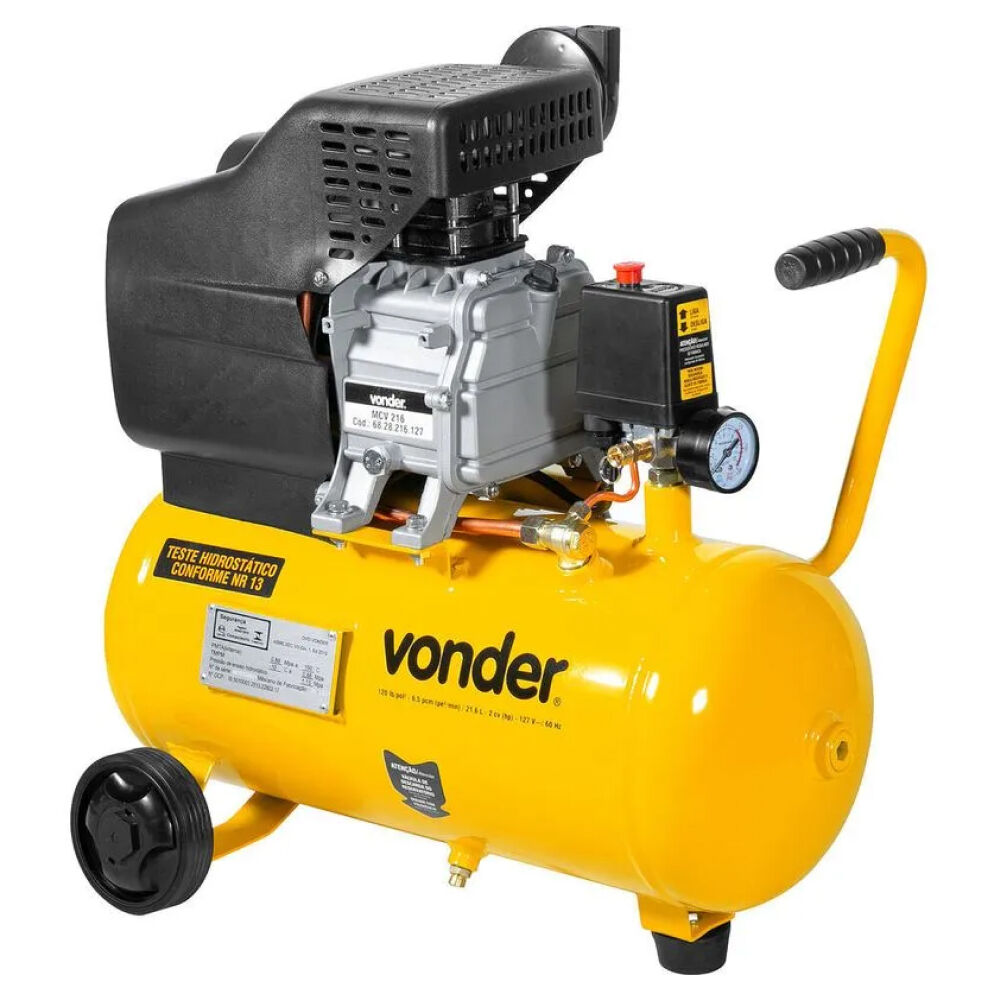 Motocompressor de Ar 8,0Pcm 21,6L MCV216 Vonder
