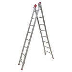 Escada Extensiva 2x8 em Alum&iacute;nio 16 Degraus Botafogo