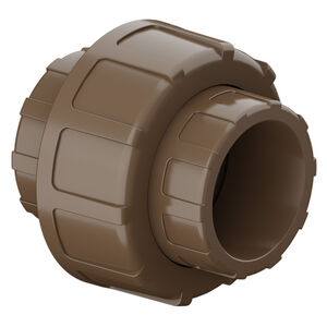 União Soldável PVC Marrom Tigre União Soldável PVC Marrom Tigre