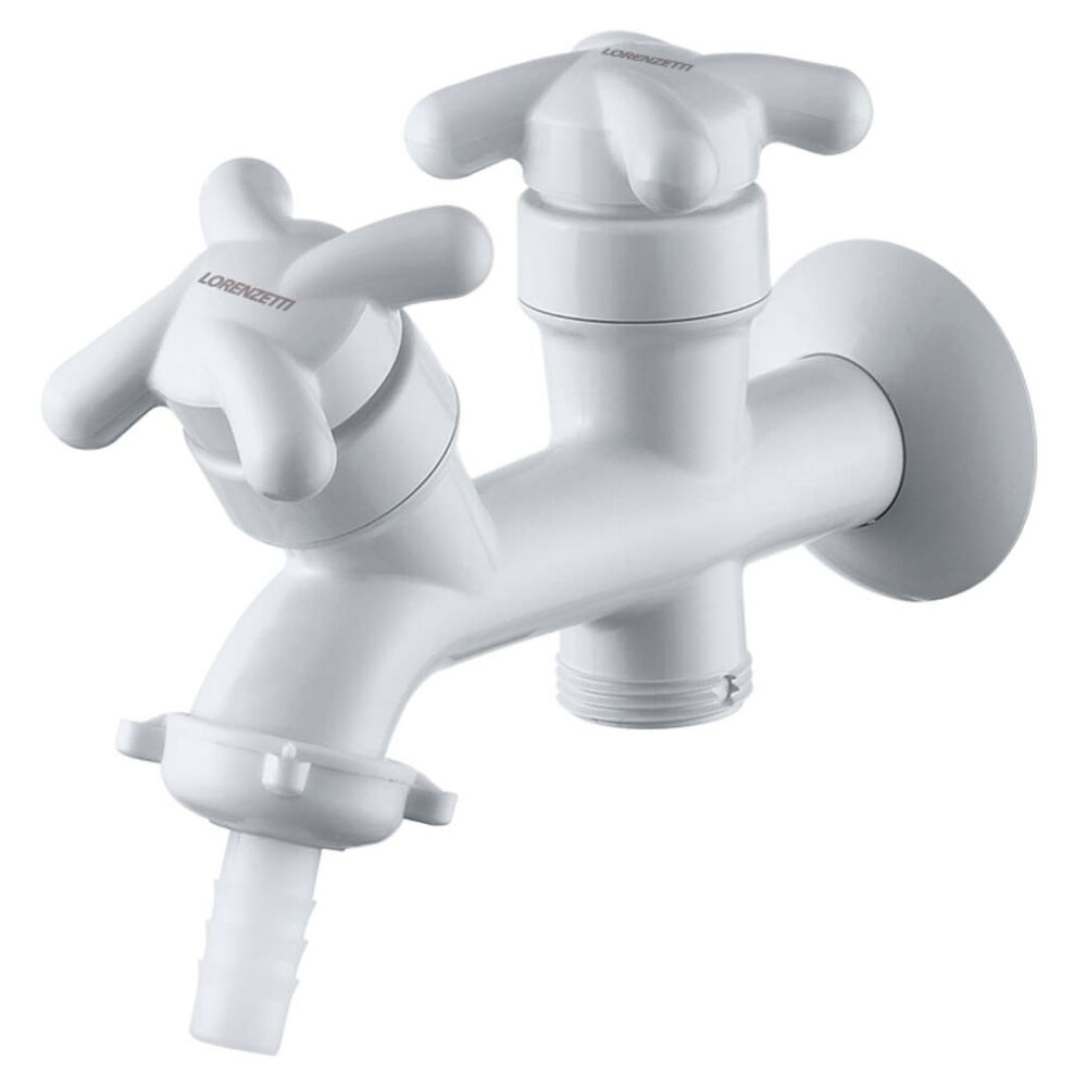 Torneira para Tanque com Saída para Máquina de Lavar Lorenzetti