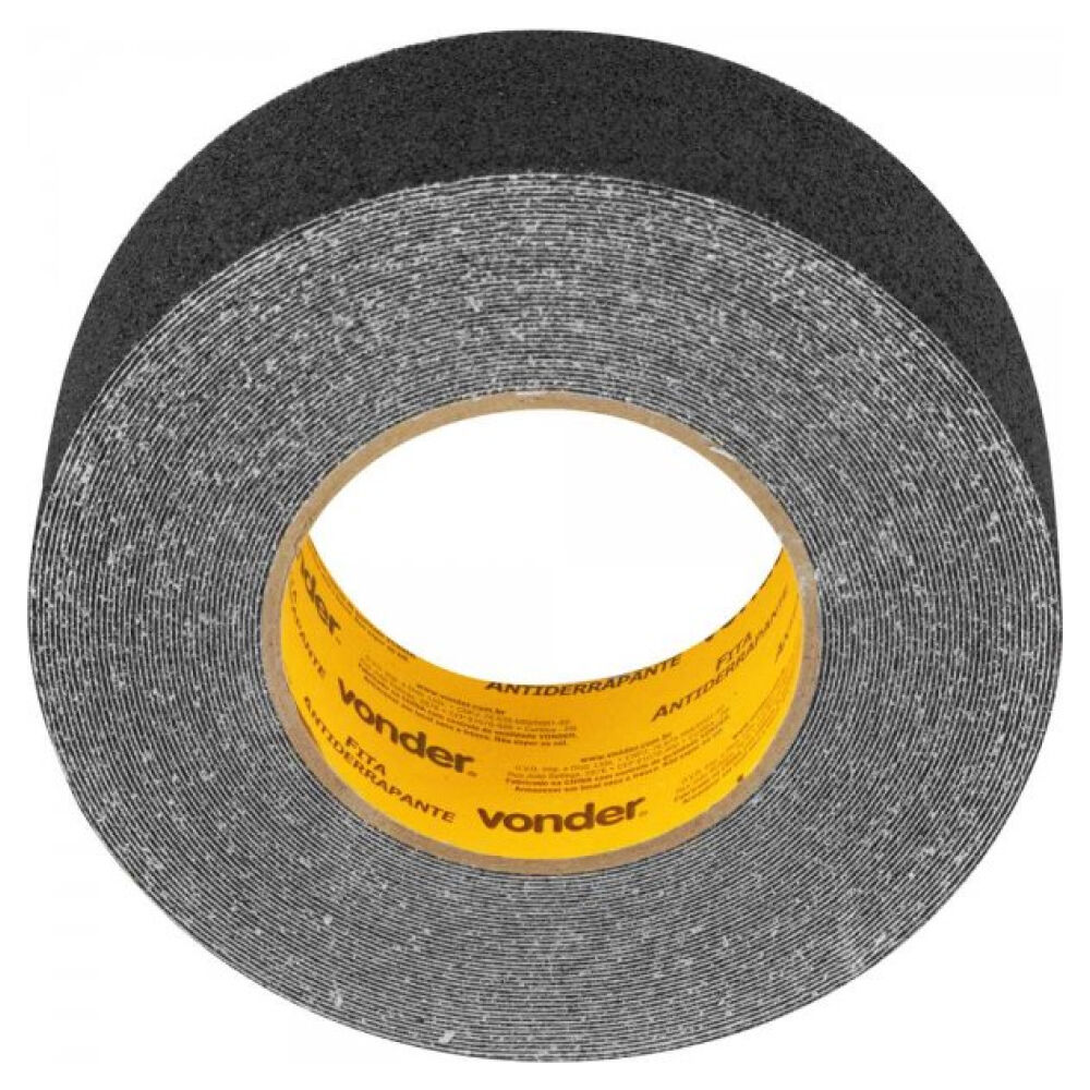 Fita Antiderrapante 50mm x 15m Preta Vonder