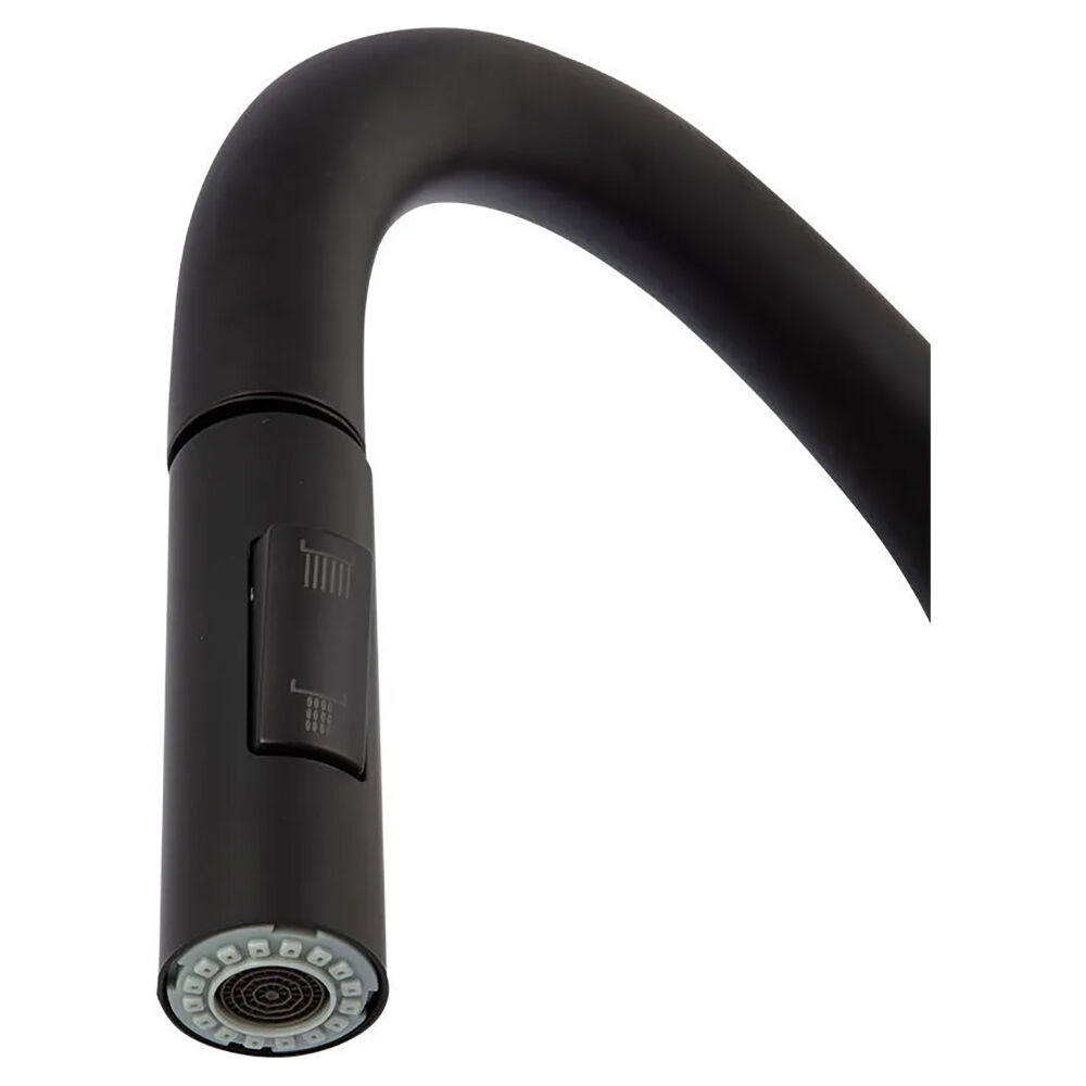 Misturador Monocomando de Mesa Macau 1/2" Preto Addra