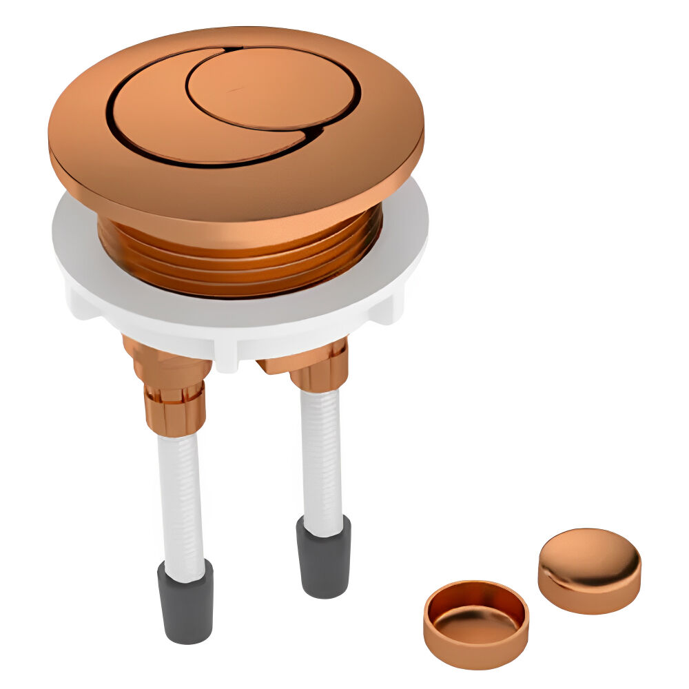 Botão de Acionamento Caixa Acoplada Rose Gold Roca