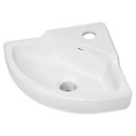 Lavatório de Canto Suspenso Izy Branco Deca