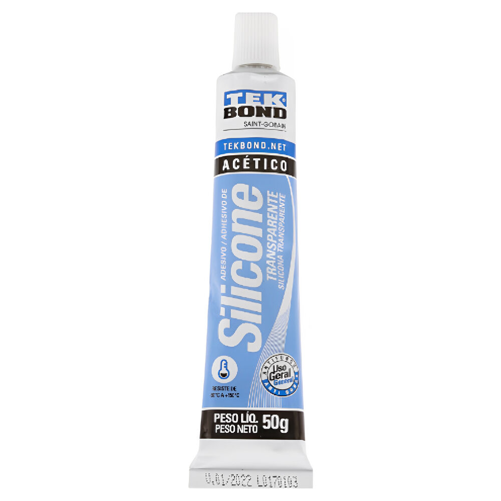 Silicone Acético de Uso Geral 50g Tekbond