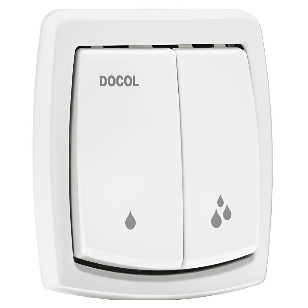 Acabamento para Válvula de Descarga Salvágua Box Gelo Polar Docol