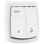 Acabamento para Válvula de Descarga Salvágua Box Gelo Polar Docol