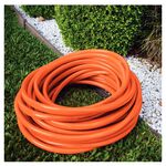 Mangueira para Jardim 1/2" PVC 3 Camadas Laranja 200m Tramontina