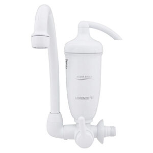 Purificador de Água com Torneira de Parede Acqua Bella Branco Lorenzetti Purificador de Água com Torneira de Parede Acqua Bella Branco Lorenzetti