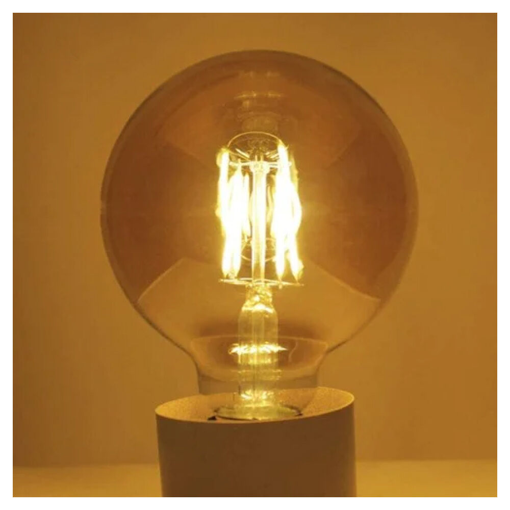 Lâmpada Filamento LED 4W Bivolt Luz Amarela 2.400K E27 Empalux