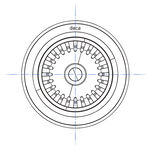 Válvula de Escoamento para Pia de Cozinha Cromado 3.1/2" Deca