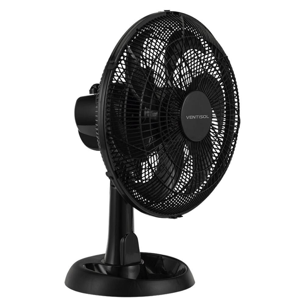 Ventilador 30cm de Mesa Eco Turbo 220V Preto Ventisol