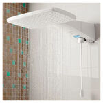 Chuveiro Eletrônico Digital Polo Híbrido 110V 5500W Branco Hydra