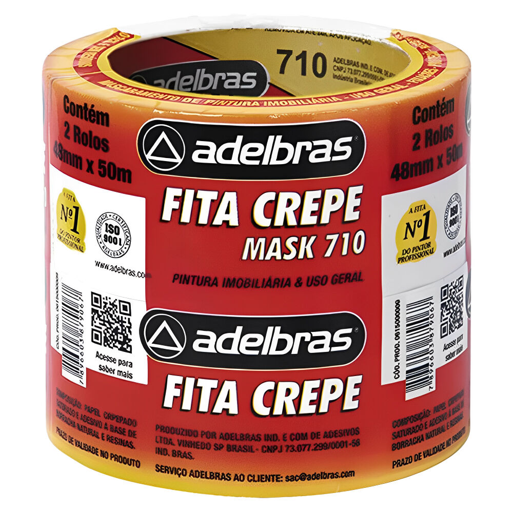 Fita Crepe 48mmx50m Adelbras