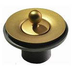 Válvula Banheiro 1" Dourado Fosco Perflex