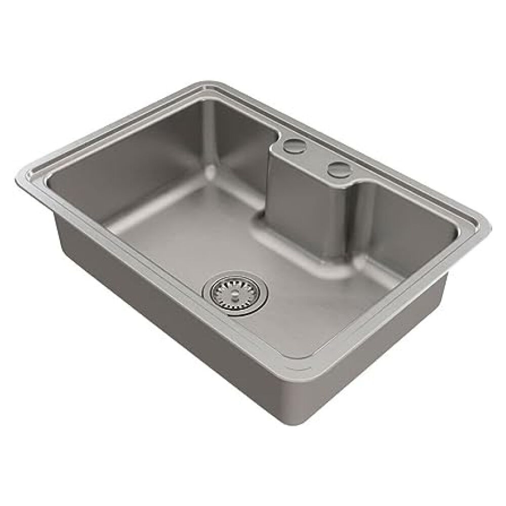 Cuba Sobrepor e Embutir Massima 68x48 Inox Docol
