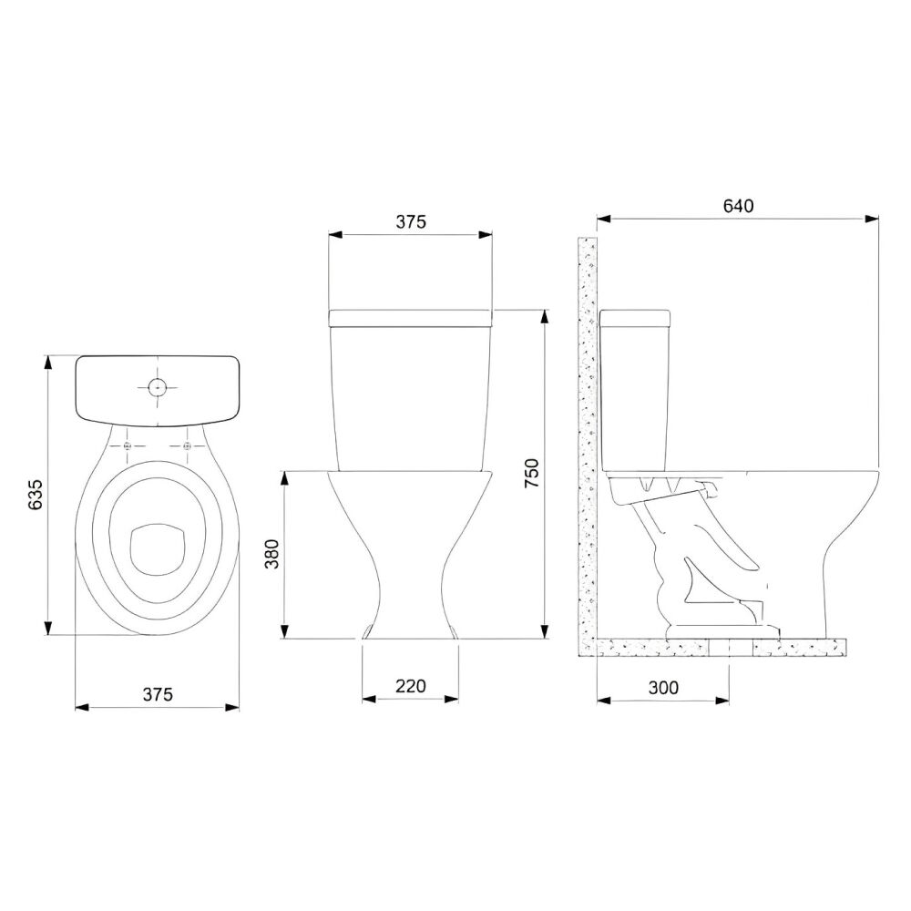 Vaso Sanitário para Caixa Acoplada Saveiro Branco Celite