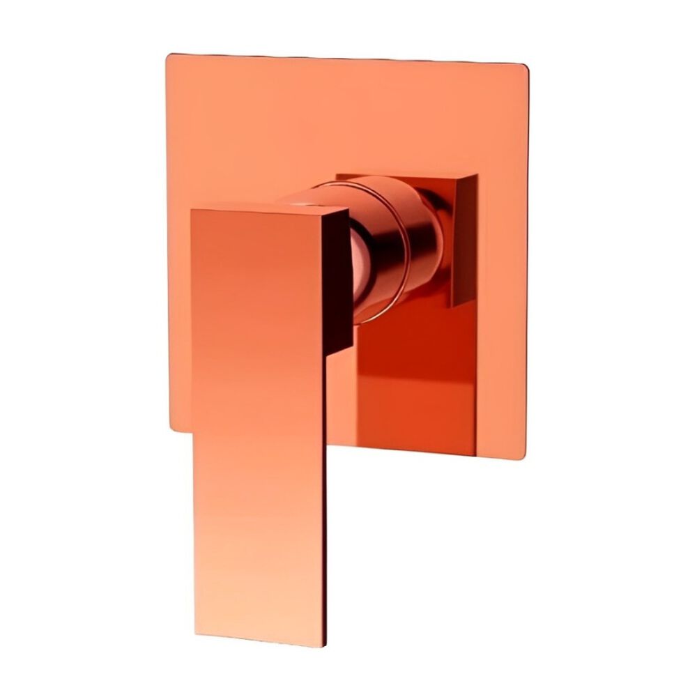 Acabamento Monocomando de Chuveiro Base Deca 3/4" Rose Gold Jiwi