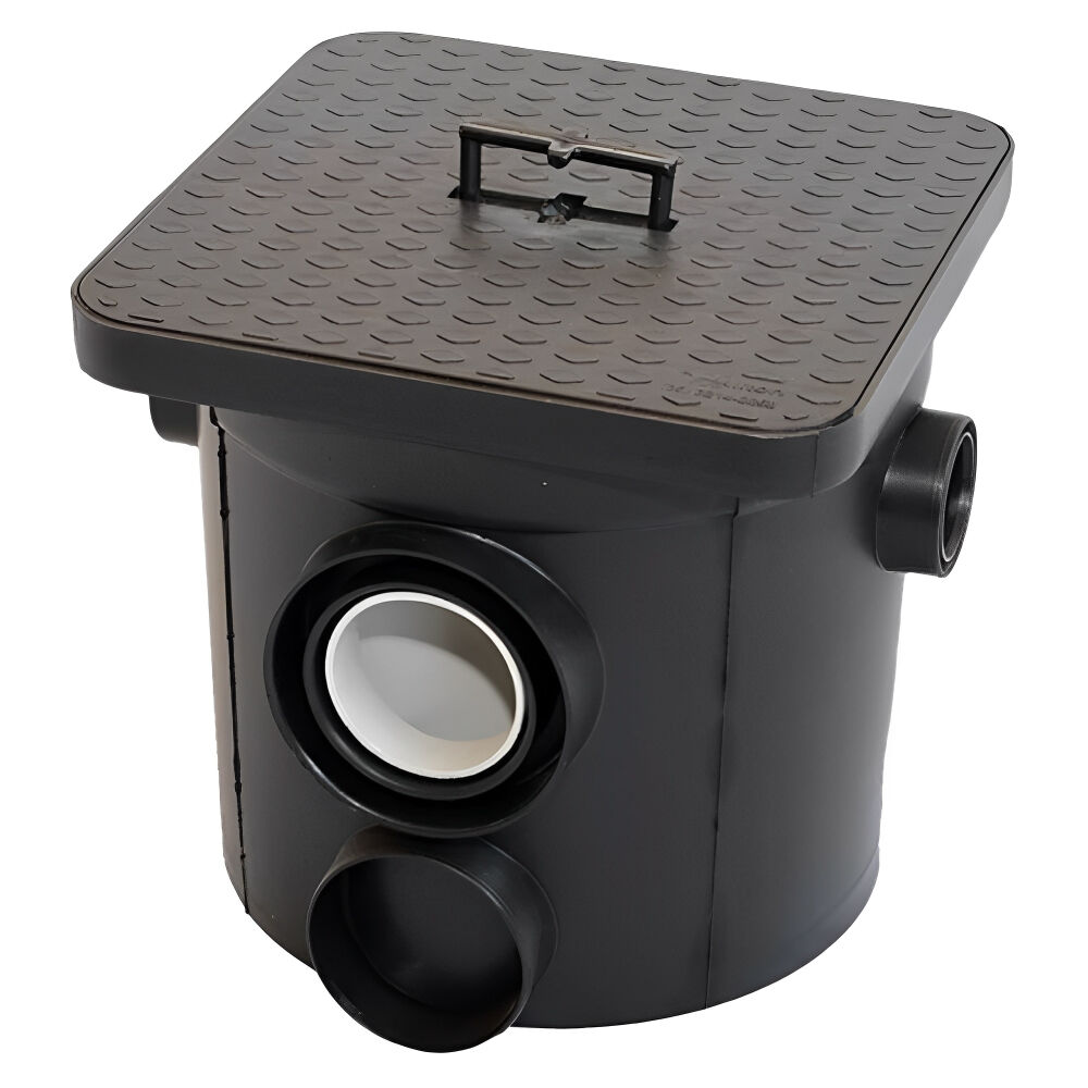 Caixa Sifonada de Gordura Quadrada 27x27x25cm 10L Mallton