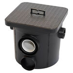 Caixa Sifonada de Gordura Quadrada 27x27x25cm 10L Mallton