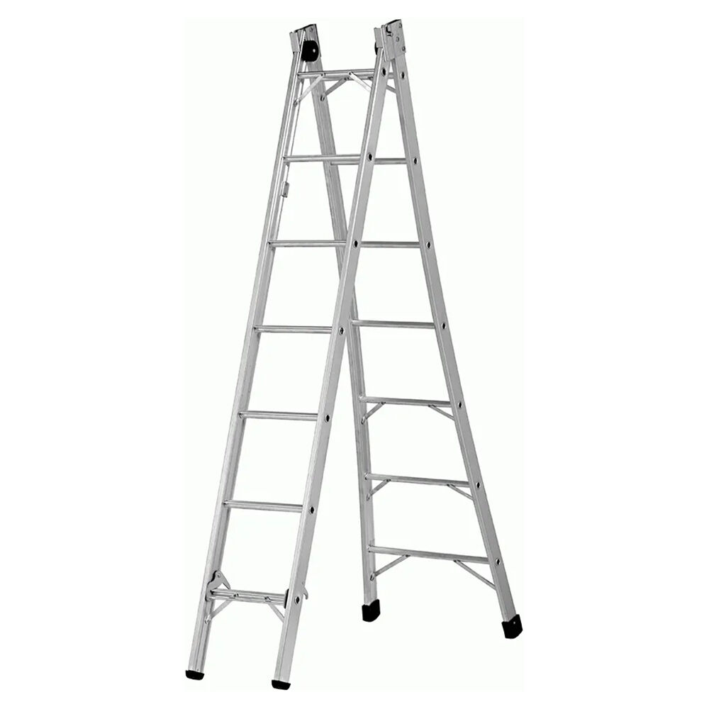 Escada Extensiva de Alumínio 13 Degraus Alustep